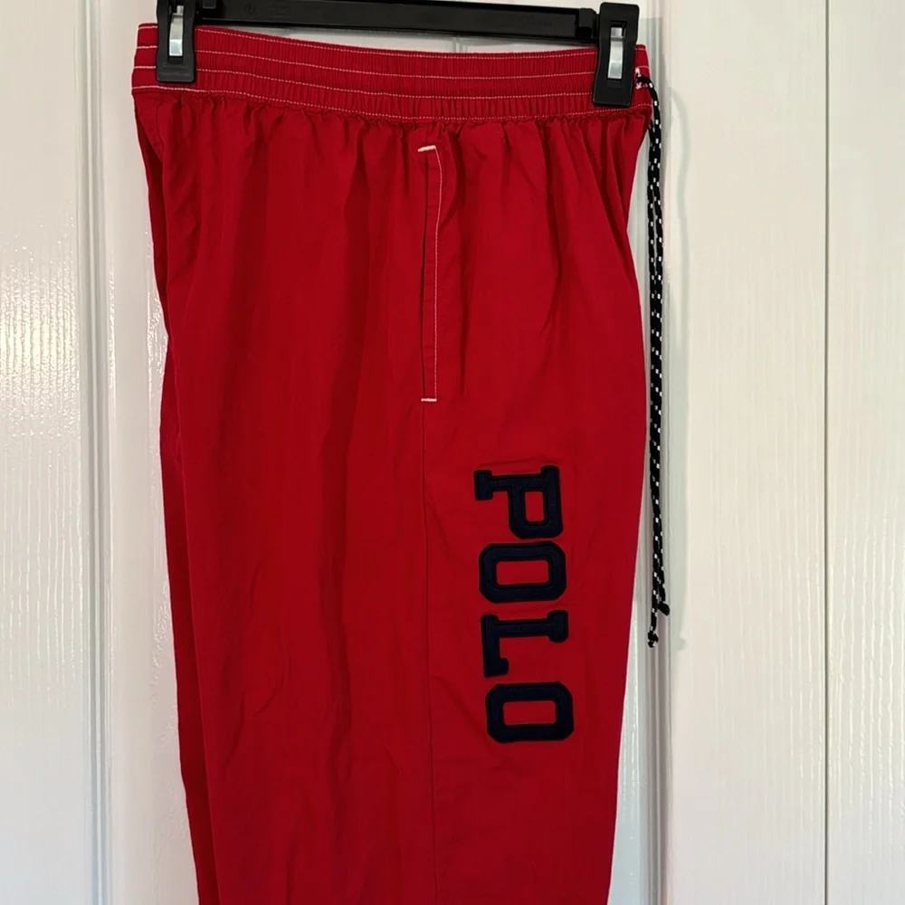 Polo Ralph Lauren Burgundy Spellout w/ Pony Pajama Pants Size Small